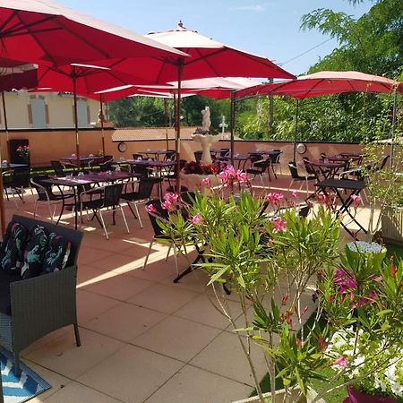 Hotel Restaurant Les Kakis Barbotan les Thermes Bagian luar foto