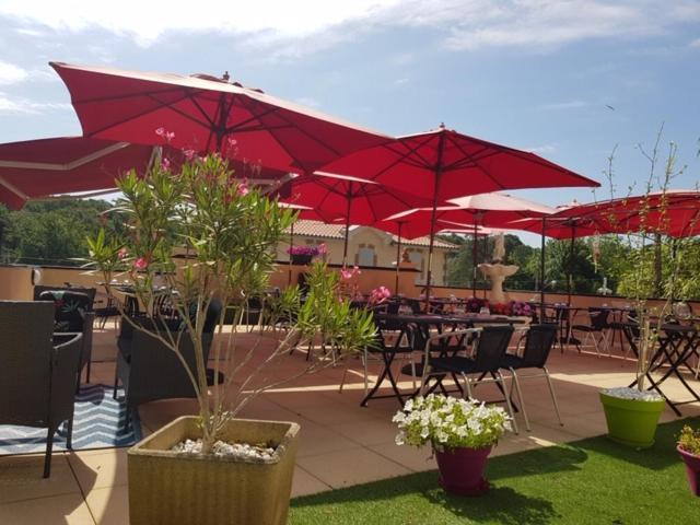 Hotel Restaurant Les Kakis Barbotan les Thermes Bagian luar foto