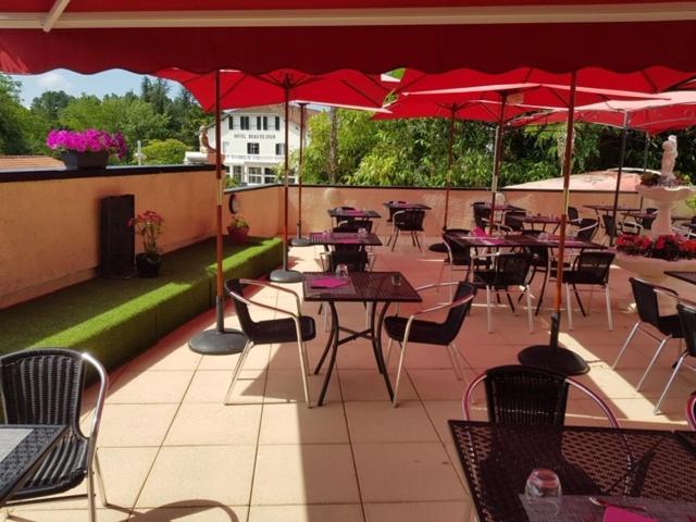 Hotel Restaurant Les Kakis Barbotan les Thermes Bagian luar foto